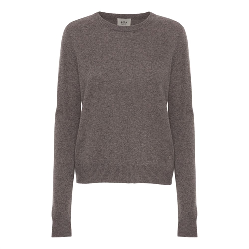 BETA STUDIOS O-NECK BASIC CASHMERE MOLE